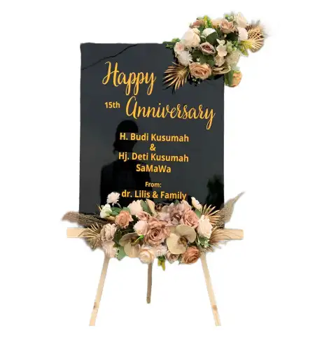 Papan Bunga Akrilik Marunda